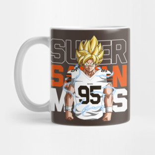 Super Saiyan Myles Garrett Mug