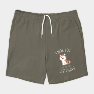 Red Husky Dog Not Listening Shorts