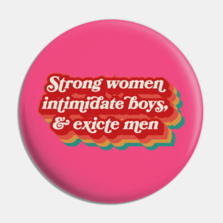 Strong Women Pin