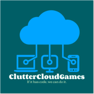 blue Posters and Art