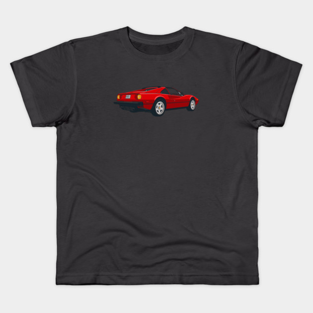 Ferrari 308 GTS Kids T-Shirt by taomotorsport