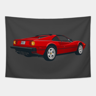 Ferrari 308 GTS Tapestry