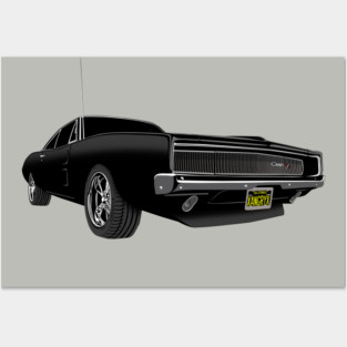 1969 Dodge Charger Posters and Art