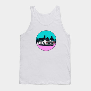 Miami Nice Ferrari Testarossa Tank Top