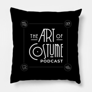 The Art of Costume Podcast - Logo Pillow