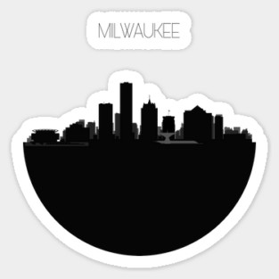 Milwaukee Skyline Sticker