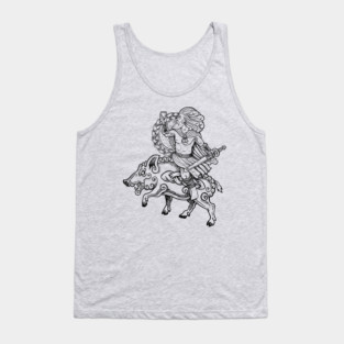 Norse god Freyr Tank Top