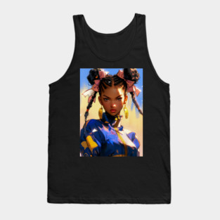 Street Fighter - Chun-Li - #0001 Tank Top