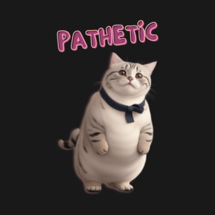 Judgmental Catc Pathetic T-Shirt
