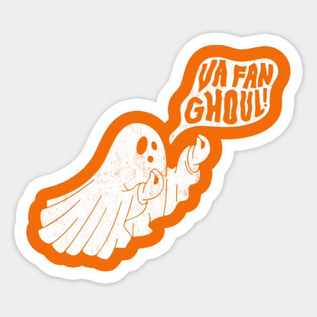 Va Fan Ghoul Sticker by The WYLD Tribe