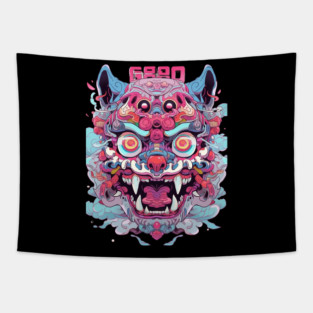 Japanese Dragon Tapestry