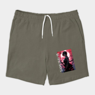 Japanese Sakura Samurai Girl Shorts