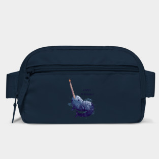 narwhal birthday Bag