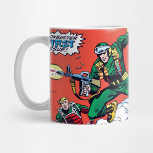 GI Joe retro comic cover Mug