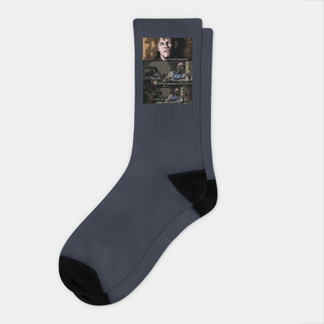 Good Will Hunting "Intimacy" illustration (digital) Socks by StagArtStudios