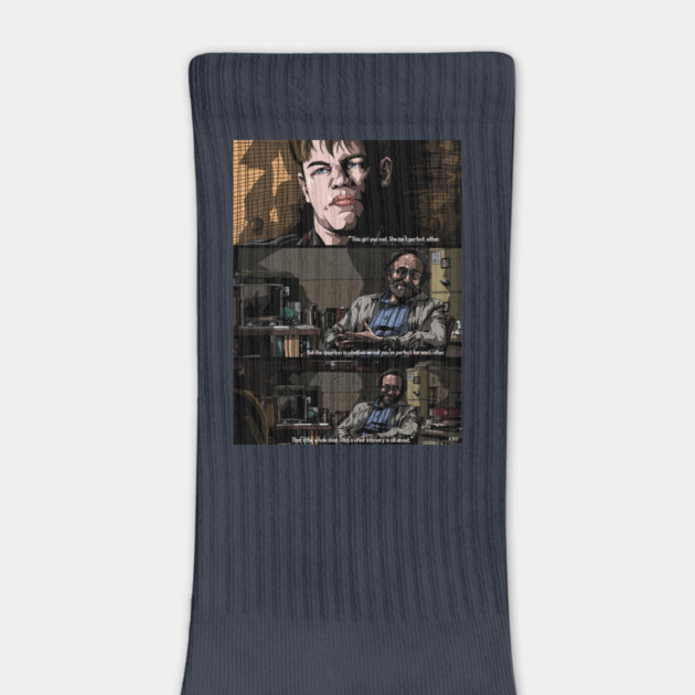 Good Will Hunting "Intimacy" illustration (digital) by StagArtStudios