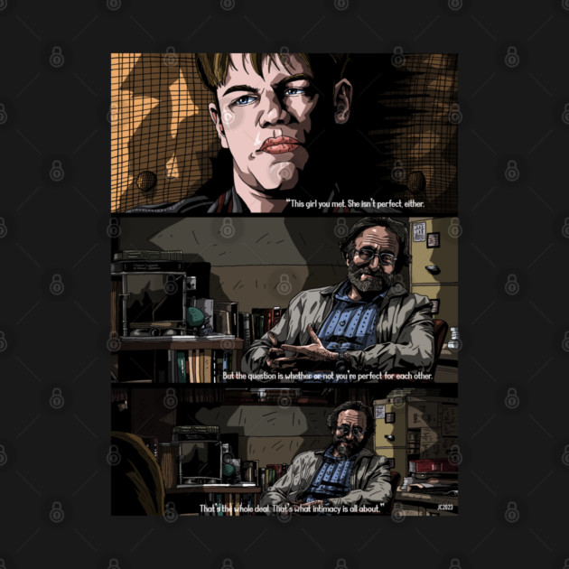 Good Will Hunting "Intimacy" illustration (digital) by StagArtStudios