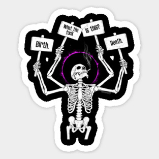 The 3 Stages. Sticker