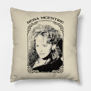 Reba McEntire Vintage Pillow