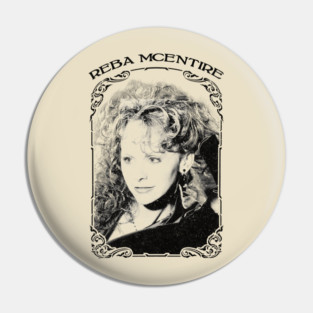 Reba McEntire Vintage Pin