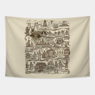 The Caerbannog Tapestry Tapestry