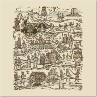 The Caerbannog Tapestry Posters and Art