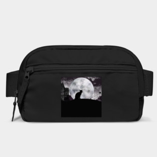 Black Cat & Full Moon Bag