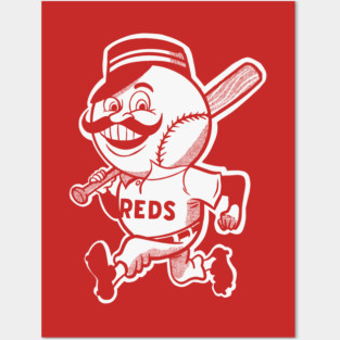 Alternate Mr. Redlegs - Vintage Logo Posters and Art