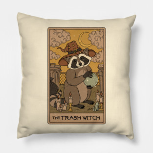 The Trash Witch Pillow