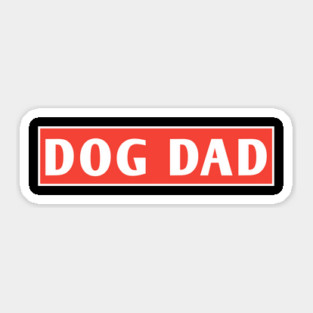 Dog Dad Sticker