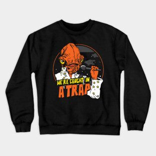In A Trap Crewneck Sweatshirt