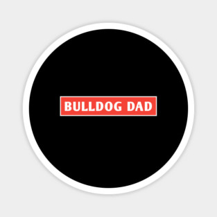 Bulldog Dad Magnet