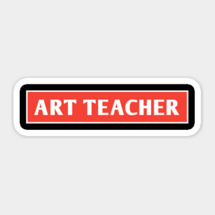 Art Teacher Sticker