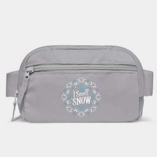 I Smell Snow - Typography Bag
