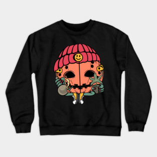 Halloween and 420 Crewneck Sweatshirt