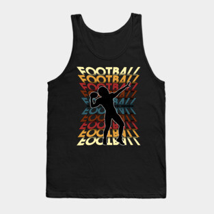 Football Fall Colors design Tank Top