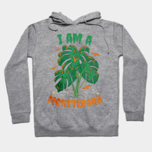 I Am A Monsterahh Halloween plant monster Hoodie