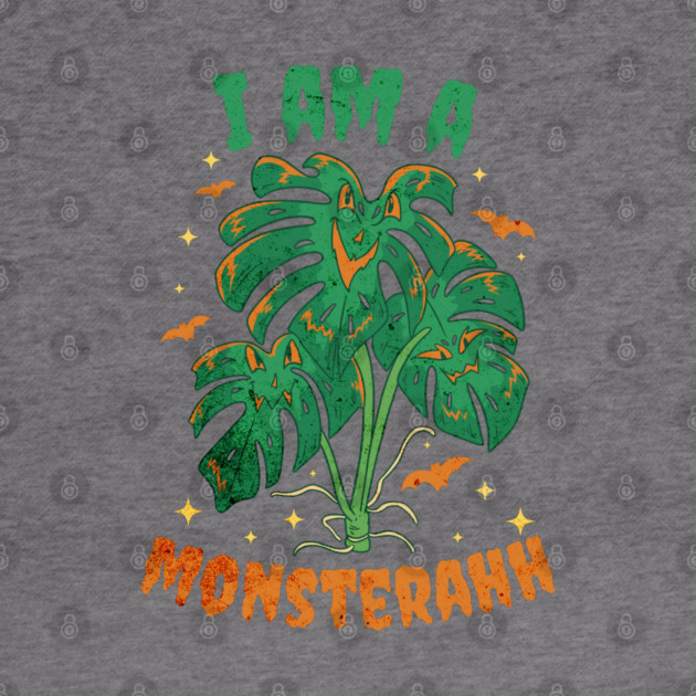 I Am A Monsterahh Halloween plant monster by Luxinda