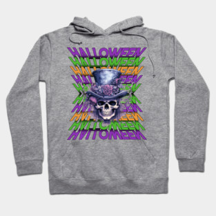 Halloween Skull design Hoodie