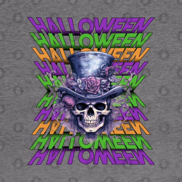 Halloween Skull design by Luxinda