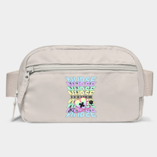 Nurse colorful pastel design Bag