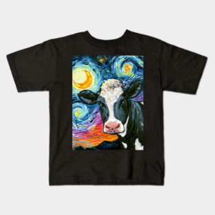 Holstein Night Kids T-Shirt