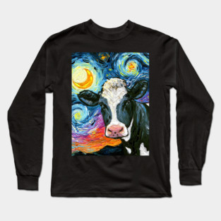 Holstein Night Long Sleeve T-Shirt