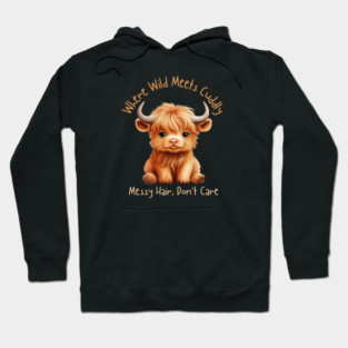 Cute Highland Cow Hoodie