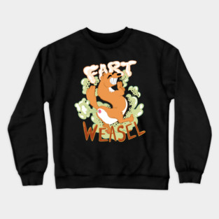 Fart Weasel Crewneck Sweatshirt