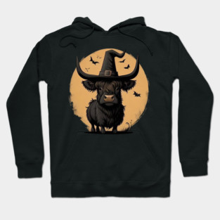 Cows Halloween Shirt, Cows Moon Costume Trick Or Treat Funny Hoodie
