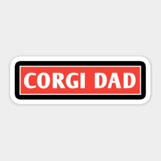Corgi Dog Gifts Sticker