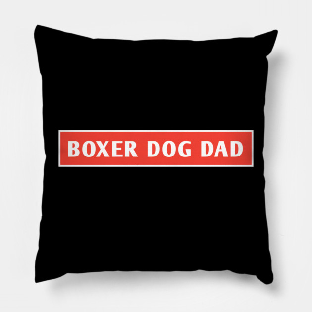 Boxer Dog Gifts Pillow by BlackMeme94