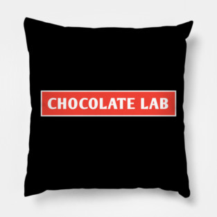 Chocolate Lab Pillow