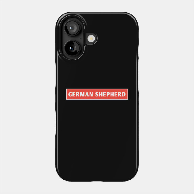 German Shepherd Phone Case by BlackMeme94